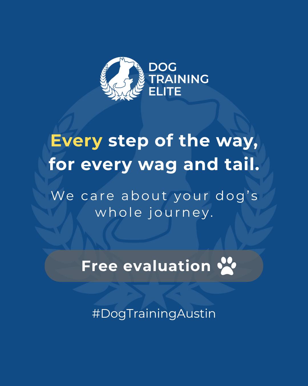 Every dog&rsquo;s journey is unique, and we&rsquo;re here for every step. 🐾

 From puppy foundations to advanced off-leash reliability, our team in Austin guides you and your dog with patience, skill, and consistency. Building trust, confidence, and connection is what makes training truly rewarding.

Make better behavior your first win of the year. Book your free in-home evaluation and see why Austin and Round Rock dog owners choose Dog Training Elite for real, lasting results.
📍https://maps.app.goo.gl/mzC5PCNAg2Btm23J9


