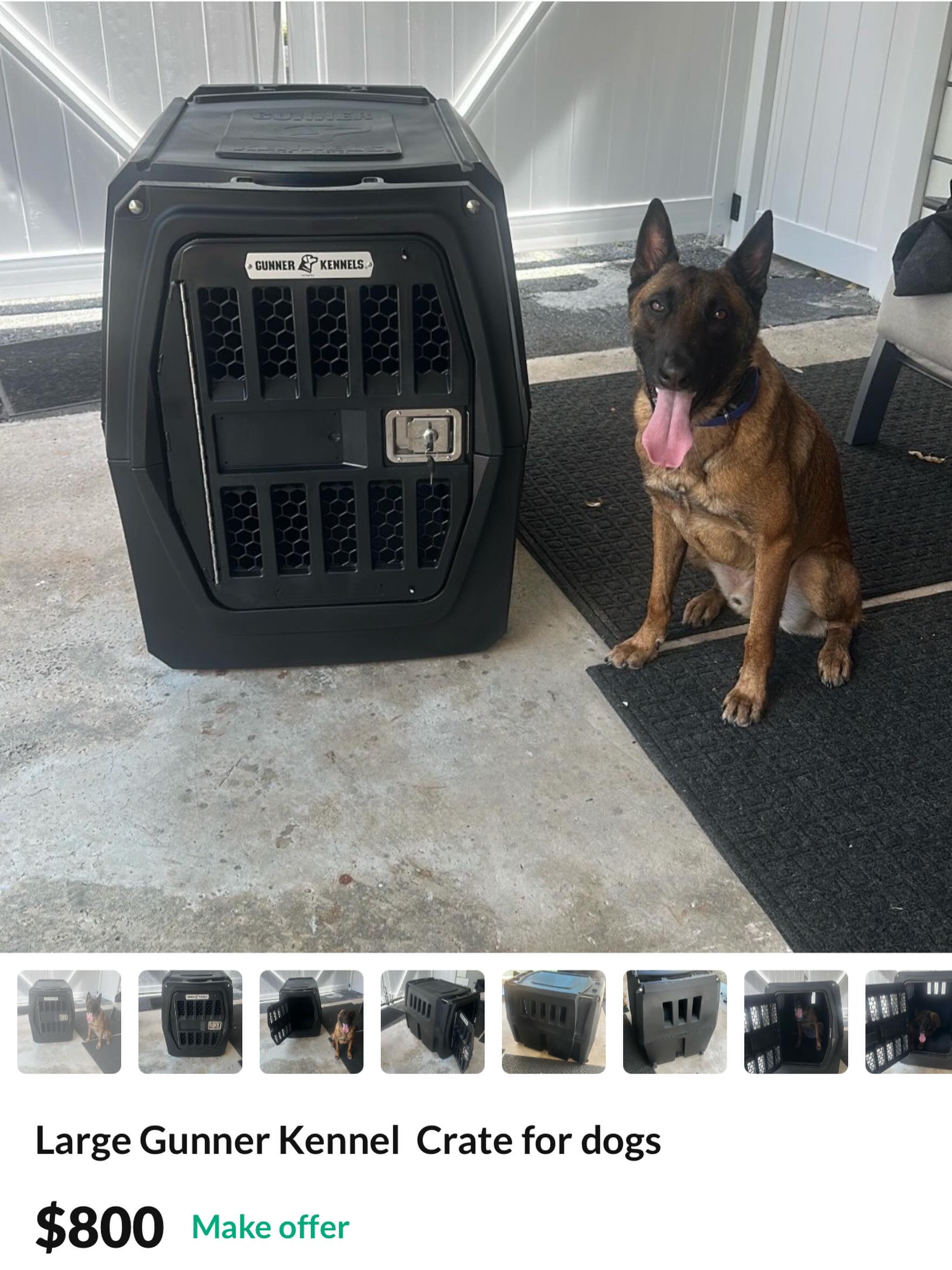 Jack is selling the crate he used just a week (doesn&rsquo;t fit the new car) &hellip; 

If you are interested contact us or follow the link :

Check out this item on OfferUp. https://offerup.co/iRrhVLtE55b



I
If you