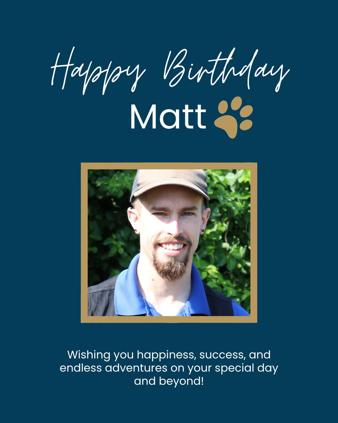 Happy Birthday to our amazing trainer, Matt! 🎉🥳🐾

Your dedication to training incredible service dogs and changing lives is truly inspiring. Thank you for the patience, knowledge, and passion you bring to every dog and every team you work with.

We hope your day is filled with everything you enjoy (and maybe a few extra treats for Amora too!). Join us in wishing Matt the happiest of birthdays! 🎂🎈


