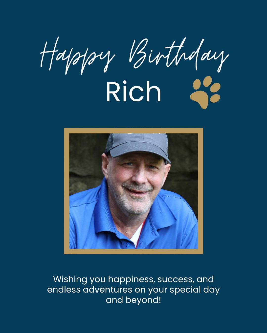 Happy Birthday to our guy Rich! 🎉🐾

From transforming dogs to leading by example, you bring the energy every single day, and Bo is right there proving it works 😉

We&rsquo;re grateful to have you on the team. Hope it&rsquo;s a great one! 🎂🐕

