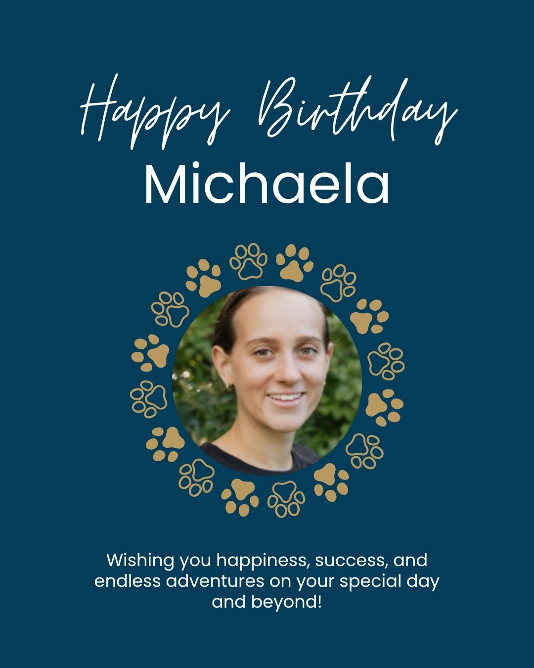 🎉🐾 HAPPY BIRTHDAY, MICHAELA! 🐾🎉

Today, we're celebrating one of the amazing owners of One Mission Dog Training! ❤️

We're so grateful for your vision, leadership, and the passion you bring to helping dogs and their families succeed. From our trainers and staff to the many dogs whose lives you've helped change, thank you for everything you do.

Your dedication inspires us every day, and we're lucky to be part of the mission you've created. 🐶✨

Help us wish Michaela a very Happy Birthday in the comments! 🎂🎈

 