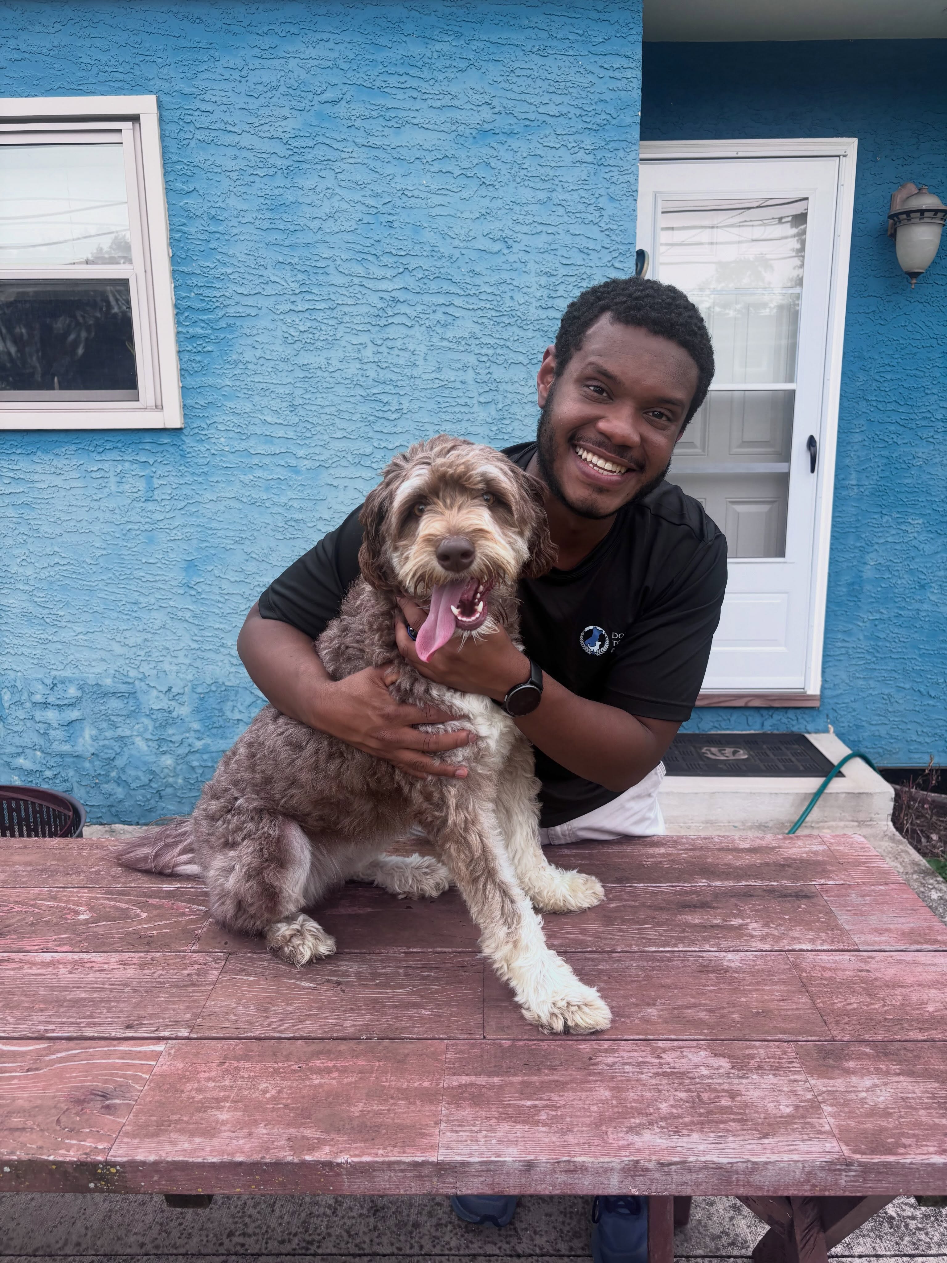 Everyone please give a warm welcome to Edward! Edward joined our team recently. Edward and his dog Numa have been long time clients and friends of ours! Edward is a Pastor by day and dog trainer by night. 

If you see him in your sessions congratulate him on the future Baby Solano!

