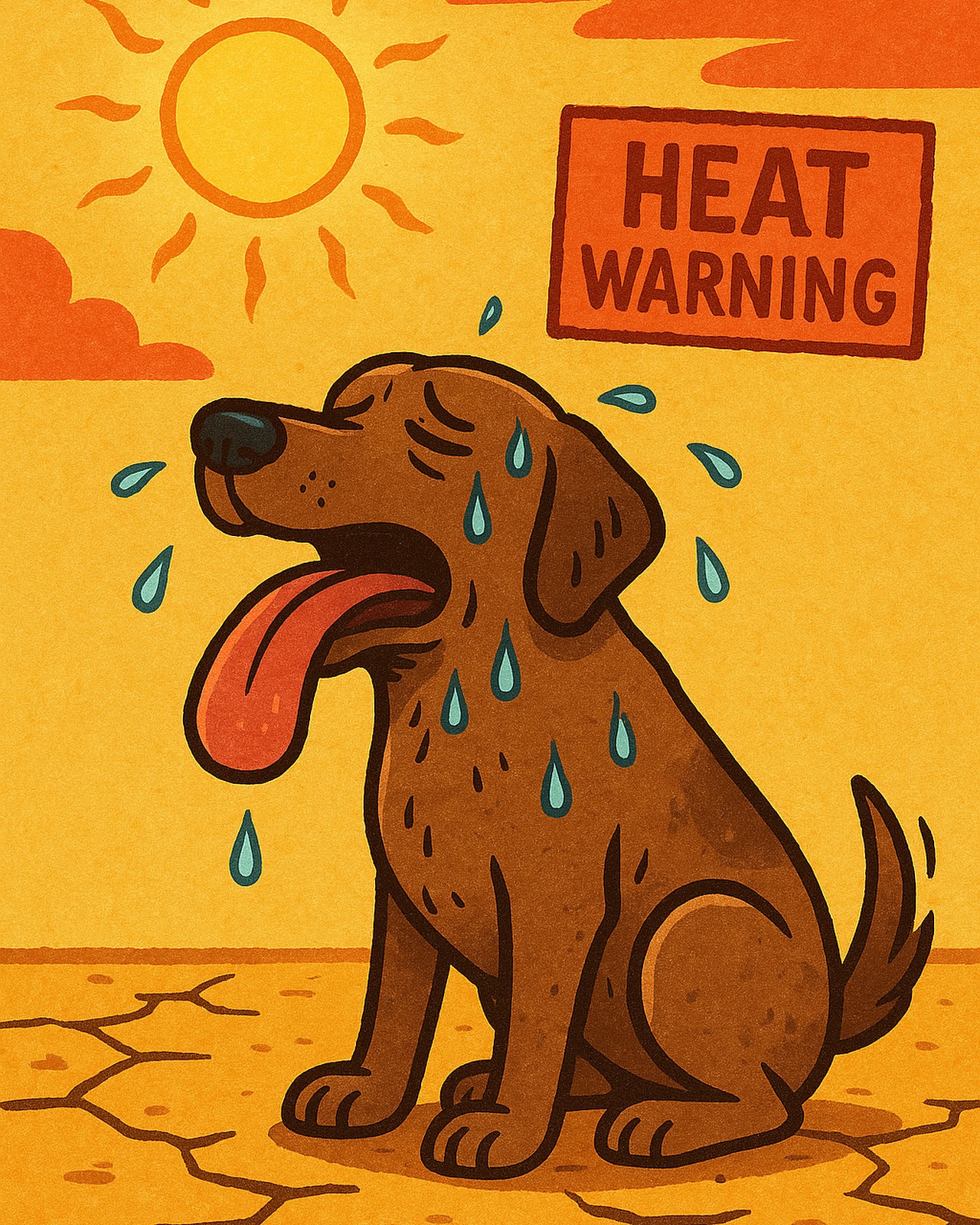 Tonight’s group class, 6/25/25,is canceled due to extreme heat!🥵