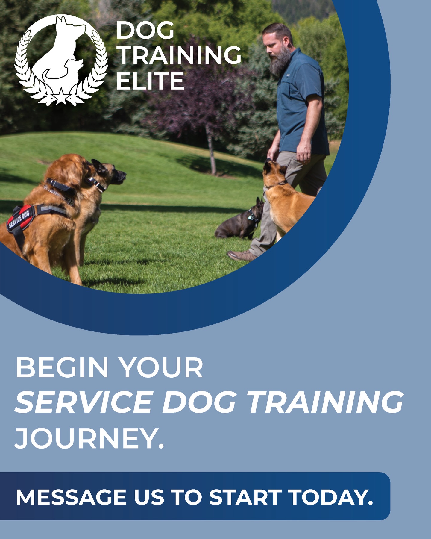 A well-trained service dog can change a life. ❤️🐕

At Dog Training Elite Northeast Indiana, we help families train life-changing service dogs for:

&bull; PTSD & Psychiatric Support
&bull; Autism Support
&bull; Mobility Support
&bull; Medical Response

Service dogs can provide independence, confidence, and peace of mind for individuals who need it most. Our trainers work side-by-side with you and your dog, teaching the skills needed for real-life situations, not just obedience in a classroom.

Whether you&rsquo;re a veteran, parent, or someone navigating a medical or psychiatric challenge, a service dog may be able to help.

Your journey toward greater independence can start today.

📩 Message us to learn more about our Service Dog Training Program and see if your dog is a good candidate.
☎️ (765) 544-6888

DogTrainingElite