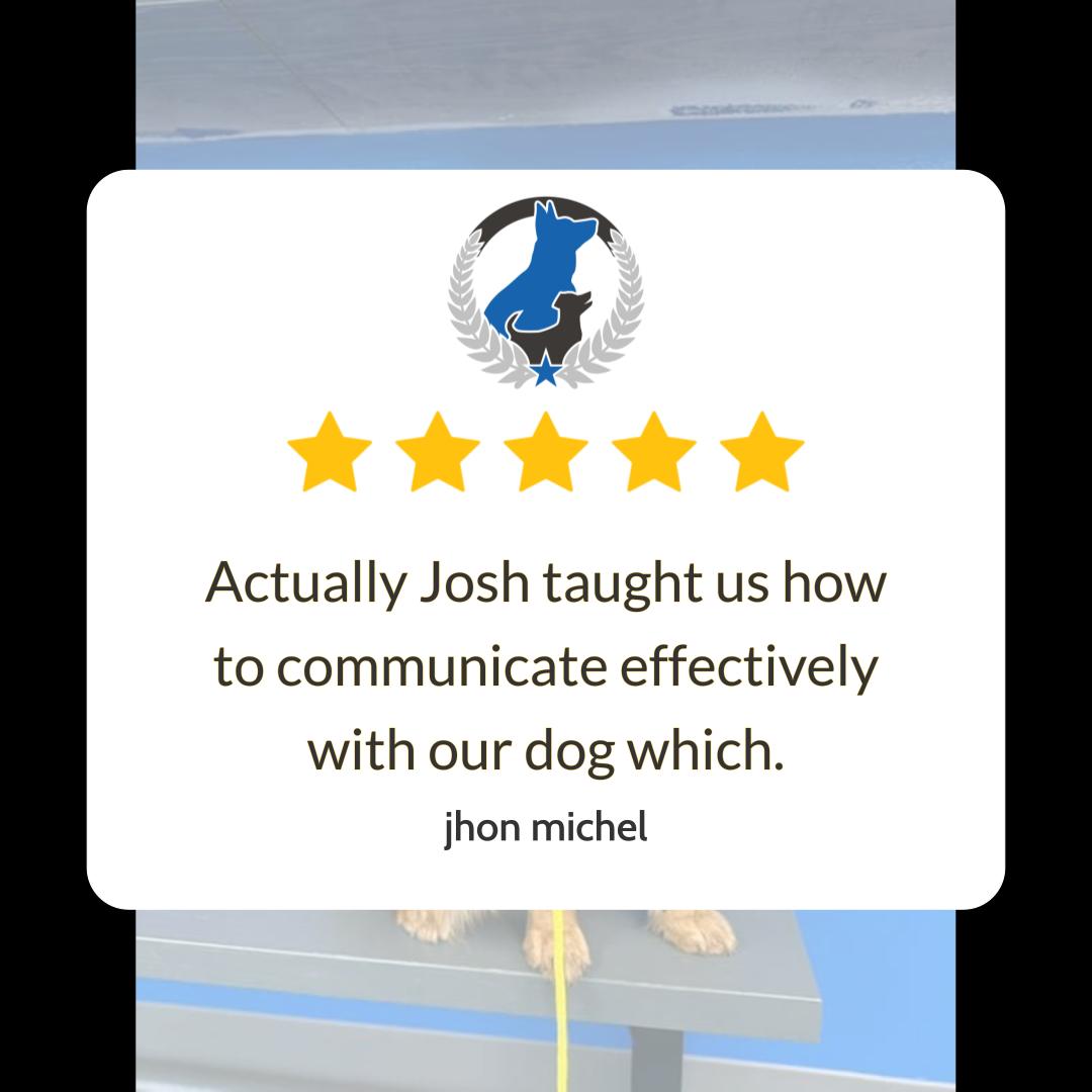 If you're seeking a dog behavior expert who can make a positive difference, look no further than Dog Training Elite Greater Cleveland! We recently had the opportunity to improve our dog's behavior, and they did an incredible job. With their excellent in-home dog training, Josh taught us how to communicate effectively with our beloved furry friend. Whether you need service dog training or basic obedience lessons, you'll find their knowledge and approach truly exceptional. For residents in Bay Village, Rocky River, and as far out as Westlake, their unparalleled expertise ranks them as the go-to dog trainer near me. Taking services from them can transform your dog's behavior. Pay them a visit and see how they can help you create a more harmonious relationship with your dog!