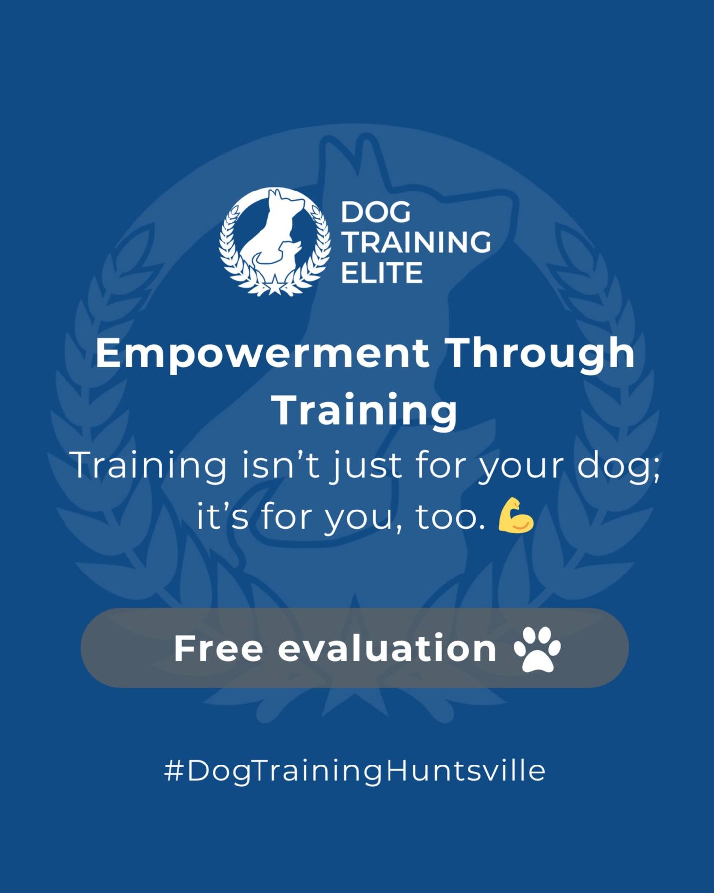 Training isn’t just for your dog—it’s for you, too. 🐾💪

Our focus is on your total satisfaction, providing high-quality, results-driven dog training at the best value in Huntsville.

📍 Your journey to a better-behaved dog starts close to home. Book your free evaluation and find us on Google Maps: https://maps.app.goo.gl/Mg5GPWjPAqJ1osvy6

