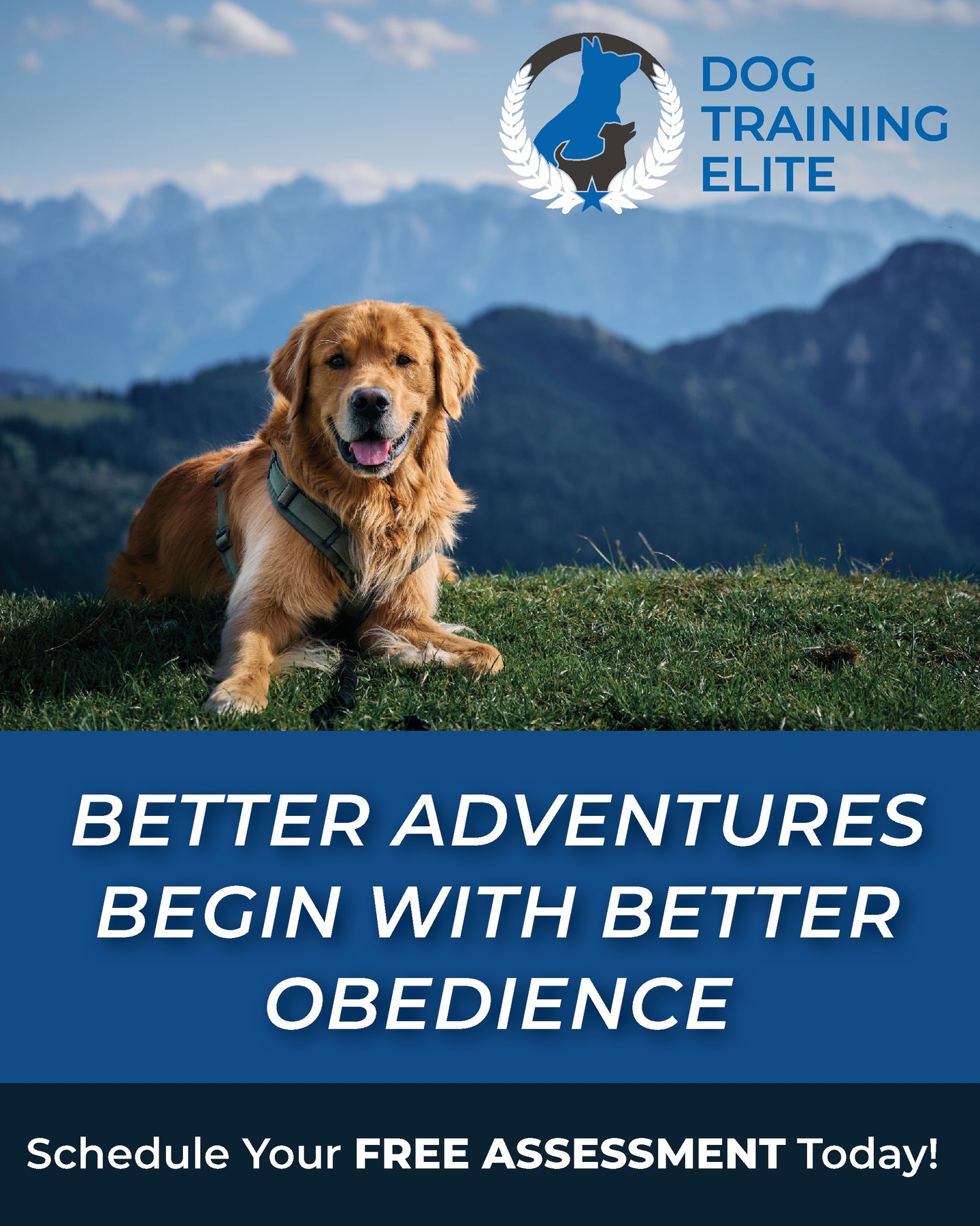 🐾 Adventure is better with a well-trained best friend!

From hiking trails to patio lunches, training helps make outings more fun and less &ldquo;please stop pulling me like a sled dog.&rdquo;

Good manners mean more freedom, less stress, and way more memories together.

Train now, adventure later! 🦴💚

