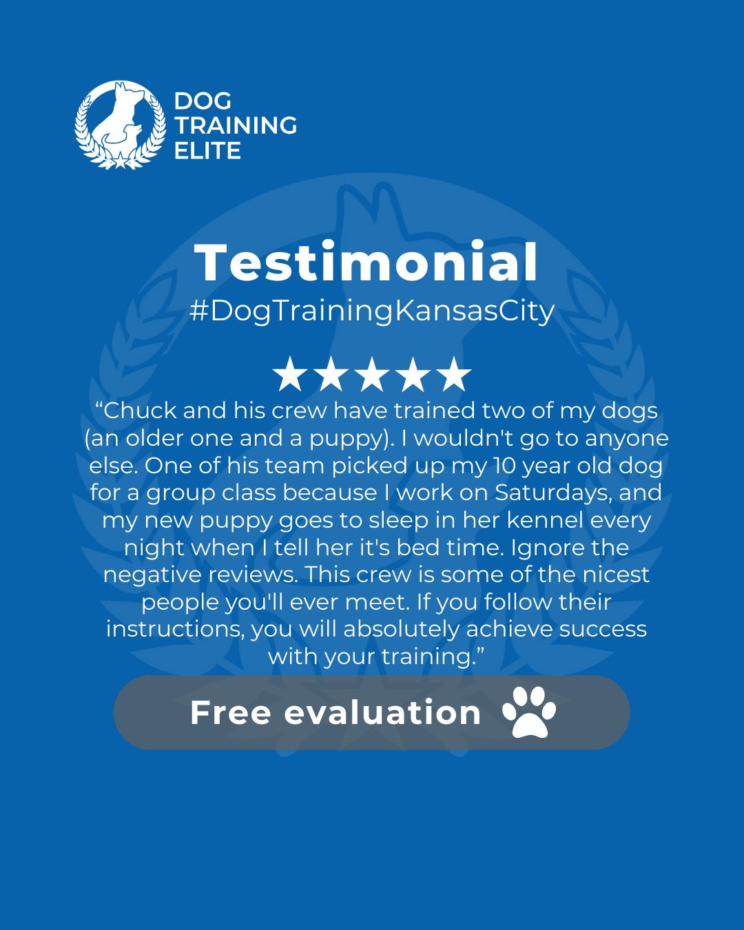 At Dog Training Elite Kansas City, our balanced training builds confident, reliable dogs. From Country Club Plaza to Oak Park (and more!), we help families create structured routines that foster trust and cooperation.

 🎯 From basic obedience to advanced service dog training, Dog Training Elite Kansas City helps dogs near Overland Park build better behavior and stronger bonds this season. 🐾
 📍 https://maps.app.goo.gl/gRdBPWCrfbzeXenu9




