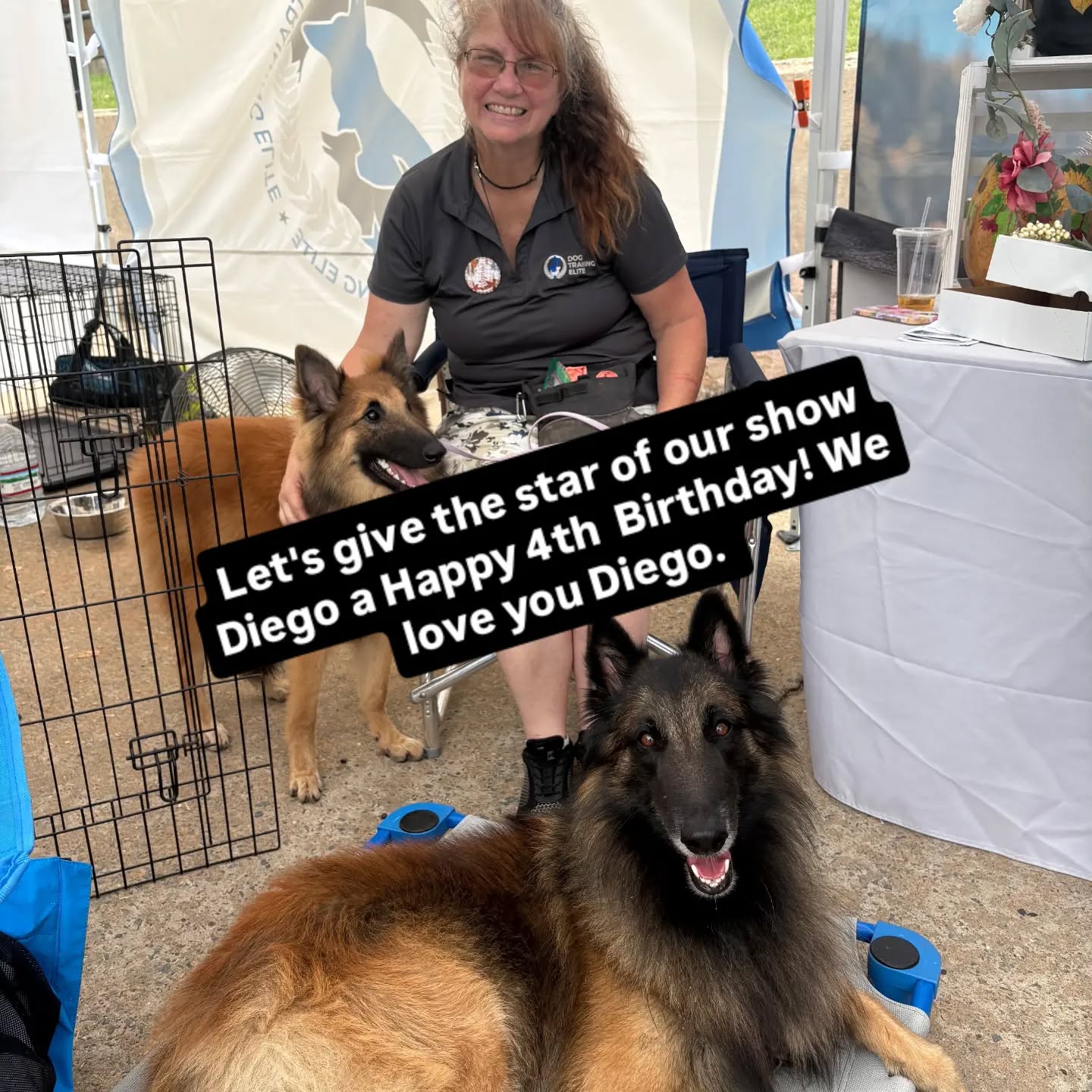 Let's give the star of our show Diego a Happy 4th  Birthday! We love you Diego. 