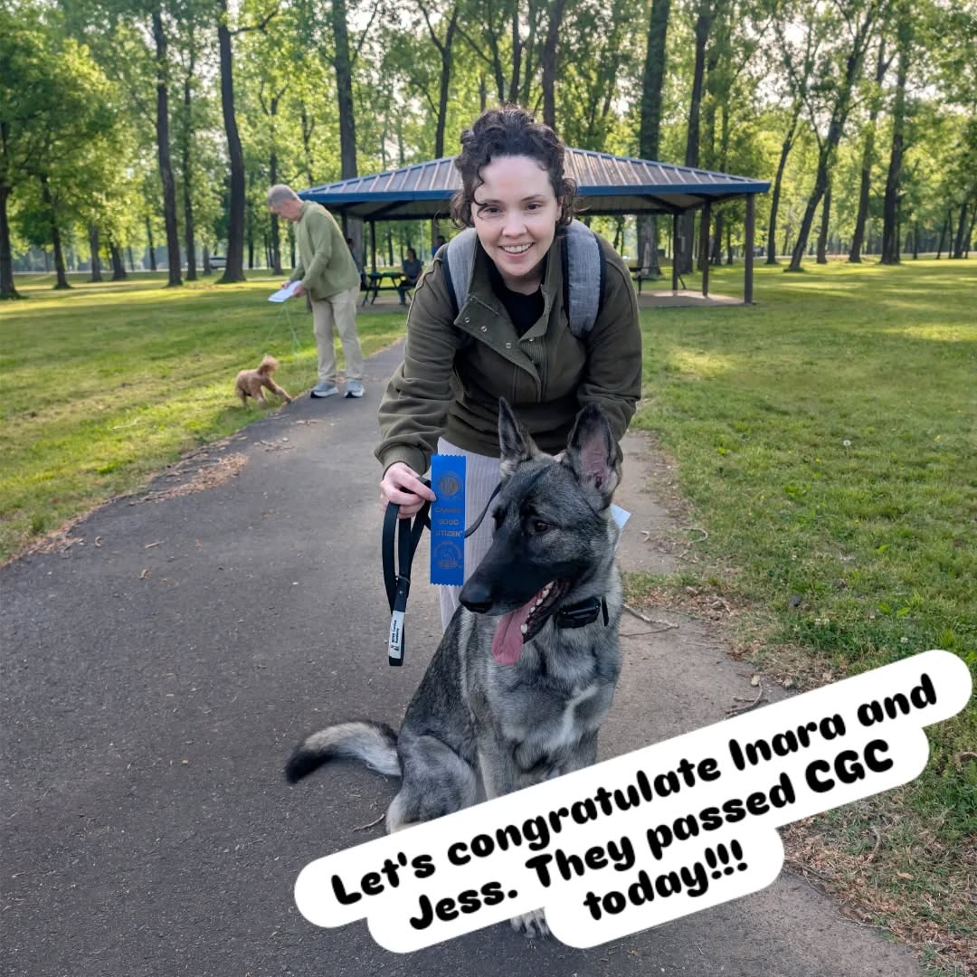 Let's congratulate Inara and Jess. They passed CGC today!!!