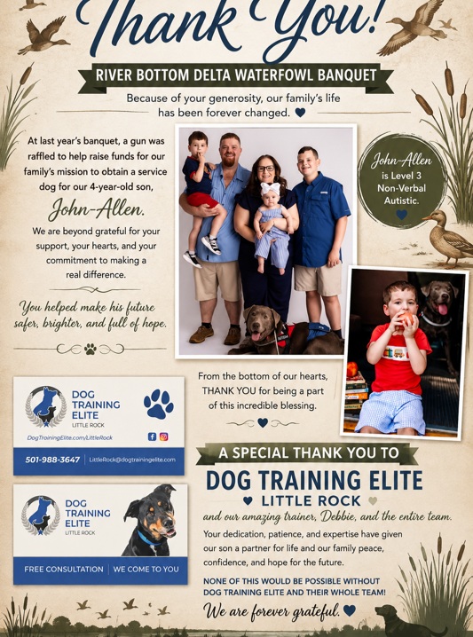 We are so Proud of how far Koda has come in his Training!!!