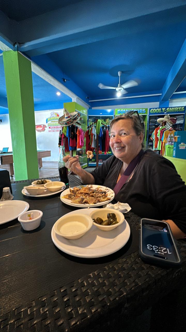 Some real food from Mexico! Cozumel, Mexico!