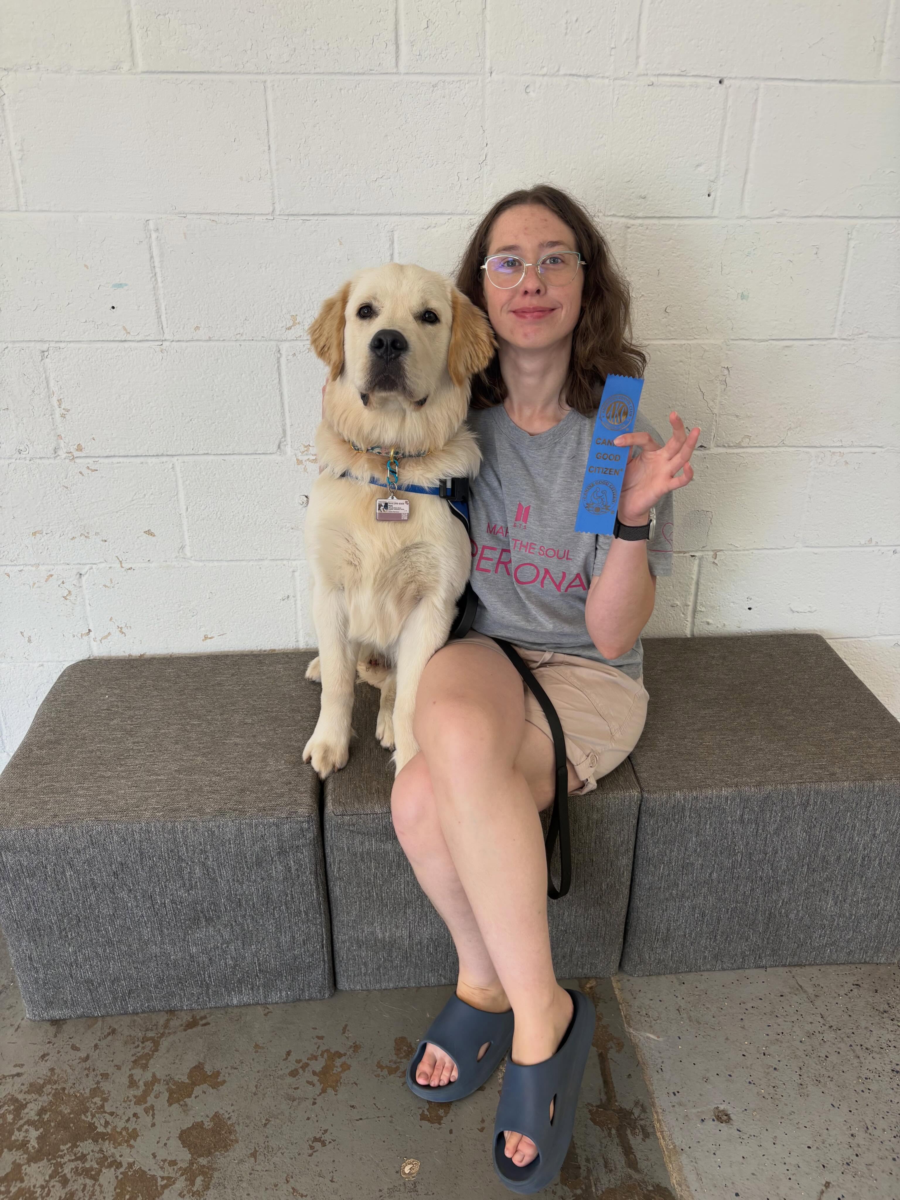 This is Koia. He&rsquo;s a good dog. A very good dog. He aced his AKC Canine Good Citizen test (like all good dogs do!). And he&rsquo;s gonna be a good service dog too! Such a good dog 💕 