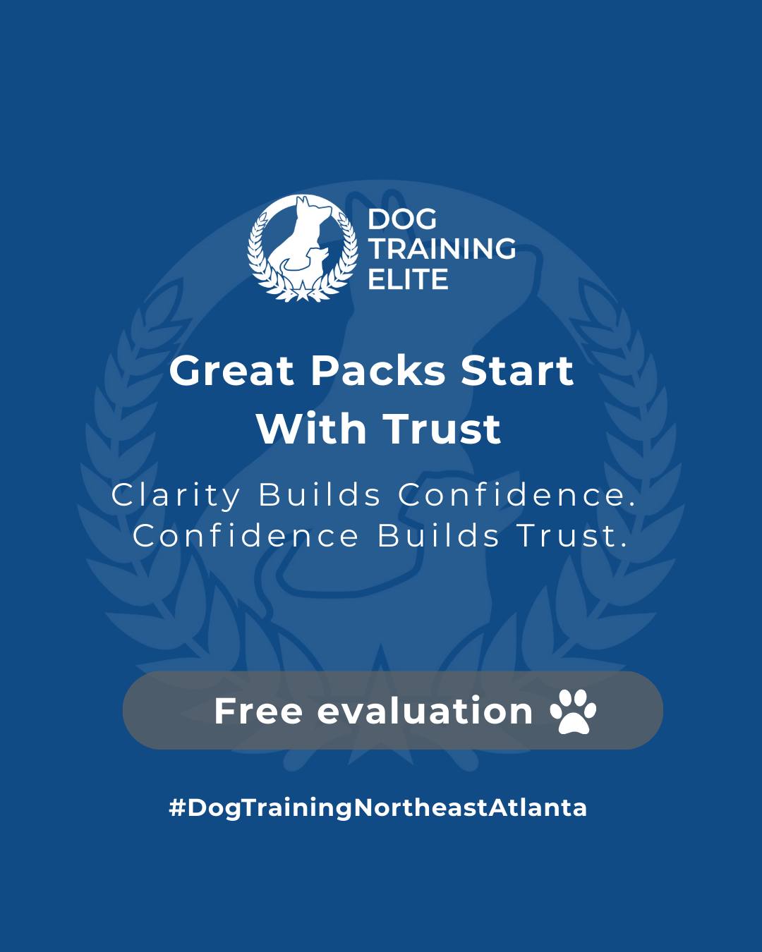 Leave the kids alone.”

“Stop chewing that and go outside.”

“Don’t jump on Grandma!”

We say things like this all the time, but dogs don’t
speak in full sentences. They need clear, consistent
communication to thrive.

At Dog Training Elite Northeast Atlanta, we help you
communicate with your dog and build a bond rooted
in trust, not tension. When your dog understands
what you’re asking, confidence grows—and
obedience follows.

Whether you’re working with Mike & Gosia in
Suwanee Town Square or wanting to be able to take
your pup to Newtown Park, we’re here to help.

🐾 🐾 Schedule your free in-home evaluation today
and see why families in Woodstock, Suwanee and
Cumming trust Dog Training Elite for real results.

📍 https://maps.app.goo.gl/R7TD2csm9eBgvCdU9







