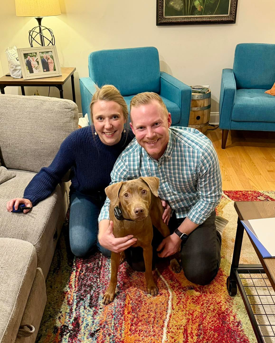 Hi Pack!  Please welcome Rosie and Pup Parents Grace and Elliot!  Rosie is a little smarty-pants that is spirited and sassy.  We are going to have fun training!!!

