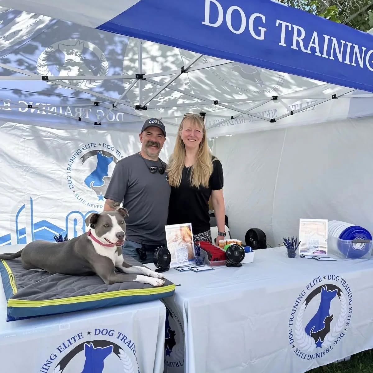 Come visit us at @renoriverfestival for or grand opening.  We have dogs you can pet and smooch.