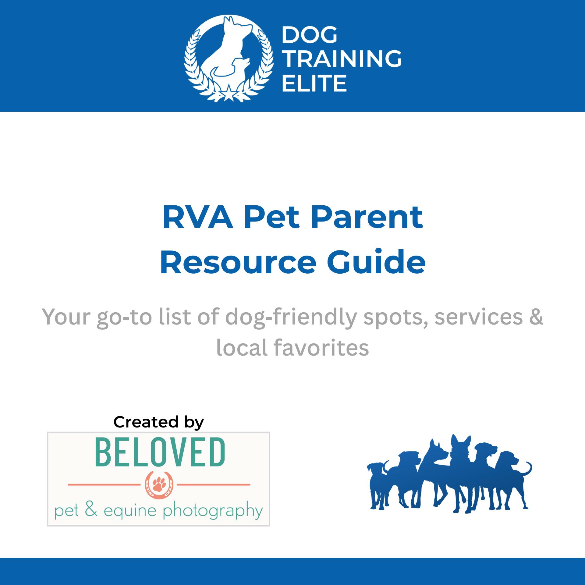 Richmond pet parents &mdash; this one&rsquo;s for you.

Our friend Amanda at Beloved Pet & Equine Photography put together an incredible RVA Pet Parent Resource Guide, and it&rsquo;s packed with local gems:
&bull; dog‑friendly spots
&bull; trusted businesses
&bull; rescues and community partners
&bull; events, shops, and services worth knowing
&bull; and a ton of helpful tips for living your best life with your dog

We love sharing resources that make life easier (and more fun) for the families we work with &mdash; and this guide does exactly that.

If you&rsquo;re a pet parent in the Richmond area, this is absolutely worth a look:
 https://www.canva.com/design/DAHAdhO9O3g/YjDFbrzImnC0Zu7kIhi7uA/view

Huge shoutout to Amanda for creating something so thoughtful for our community.