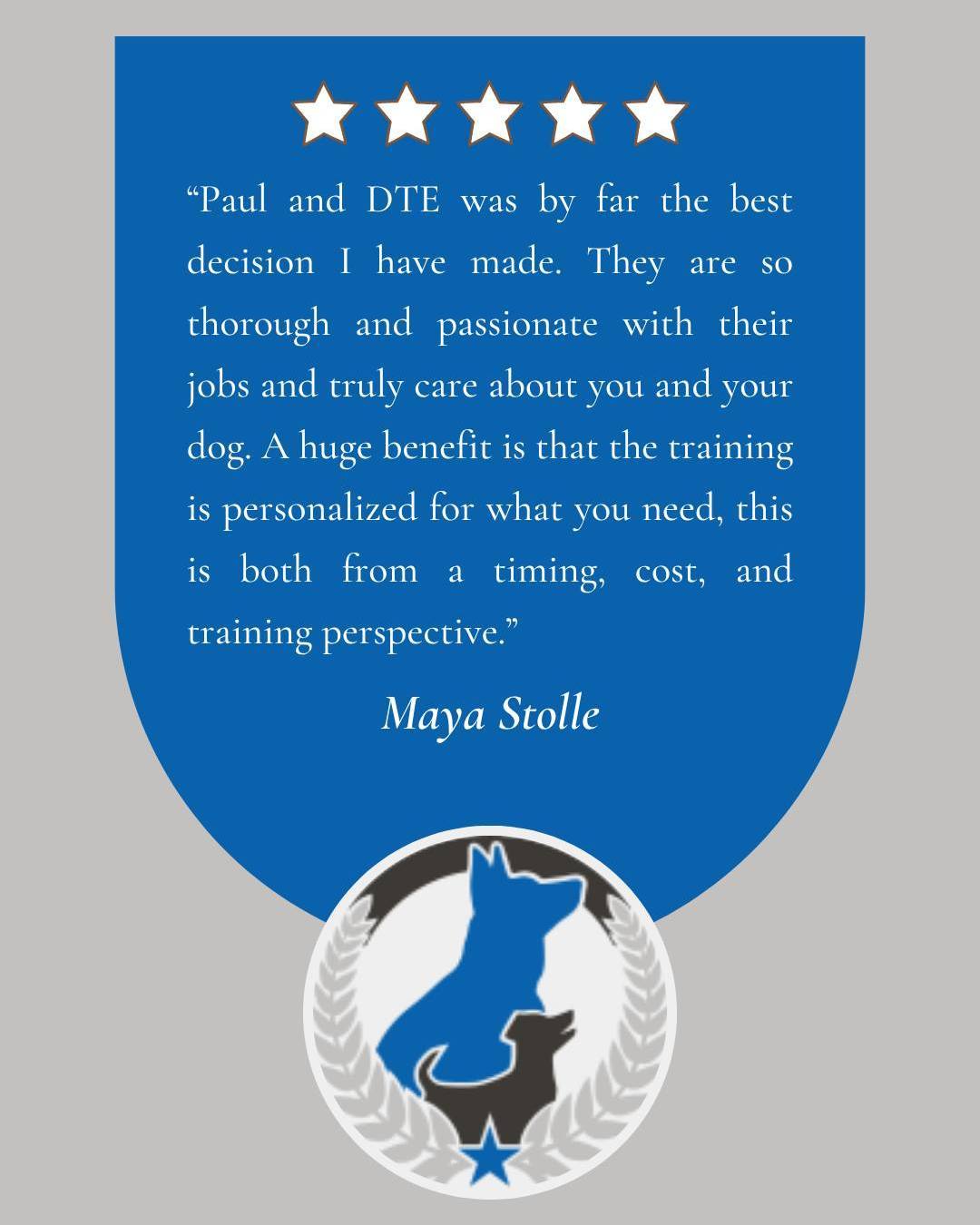 A great dog trainer can make all the difference. Our dogs aren&rsquo;t just pets&mdash;they&rsquo;re beloved members of our families, and we want to give them the happiest, healthiest, and most fulfilling lives possible. That&rsquo;s why choosing the right trainer matters.

At Dog Training Elite, we're passionate about helping dogs and their families build stronger relationships through trust, communication, and positive training experiences. From building better manners and obedience to addressing challenging behaviors, we're committed to helping your dog become the best version of themselves. Because when your dog succeeds, your whole family benefits.

Contact us at (804) 944-8500 to learn more! 

