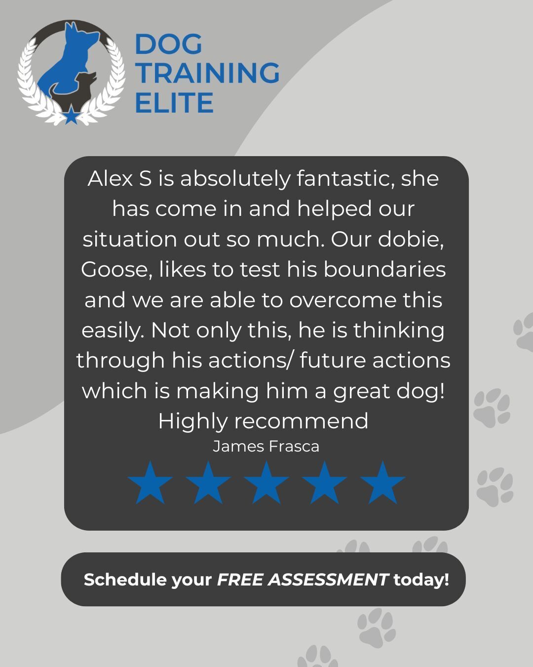 We love to hear happy success stories! 🐶 🐕 