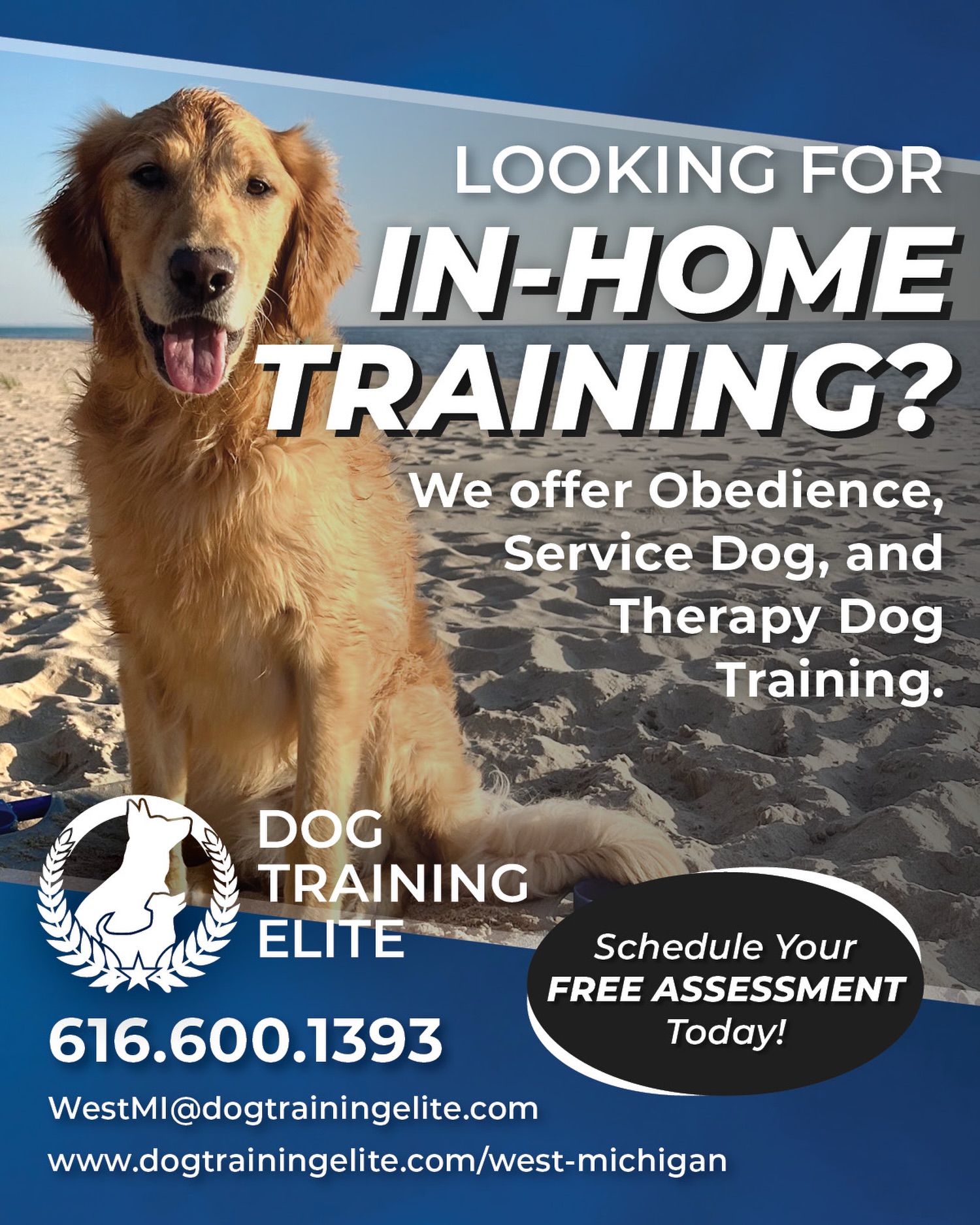 🏡 Real life training starts at home.

Our in-home dog training programs help your dog learn where it matters most &mdash; in your everyday environment with your routines, distractions, and goals. From puppy basics to advanced obedience, we help create calm, confident dogs you can enjoy living life with. 🐾

Skip the guesswork and start building reliable behavior right at home.

📲 Message us to learn more about our in-home training programs!

